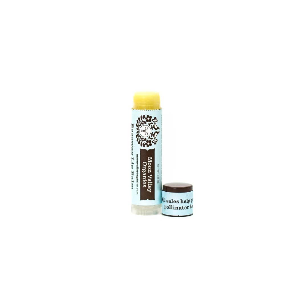 Cool Mint Vanilla Beeswax Lip Balm