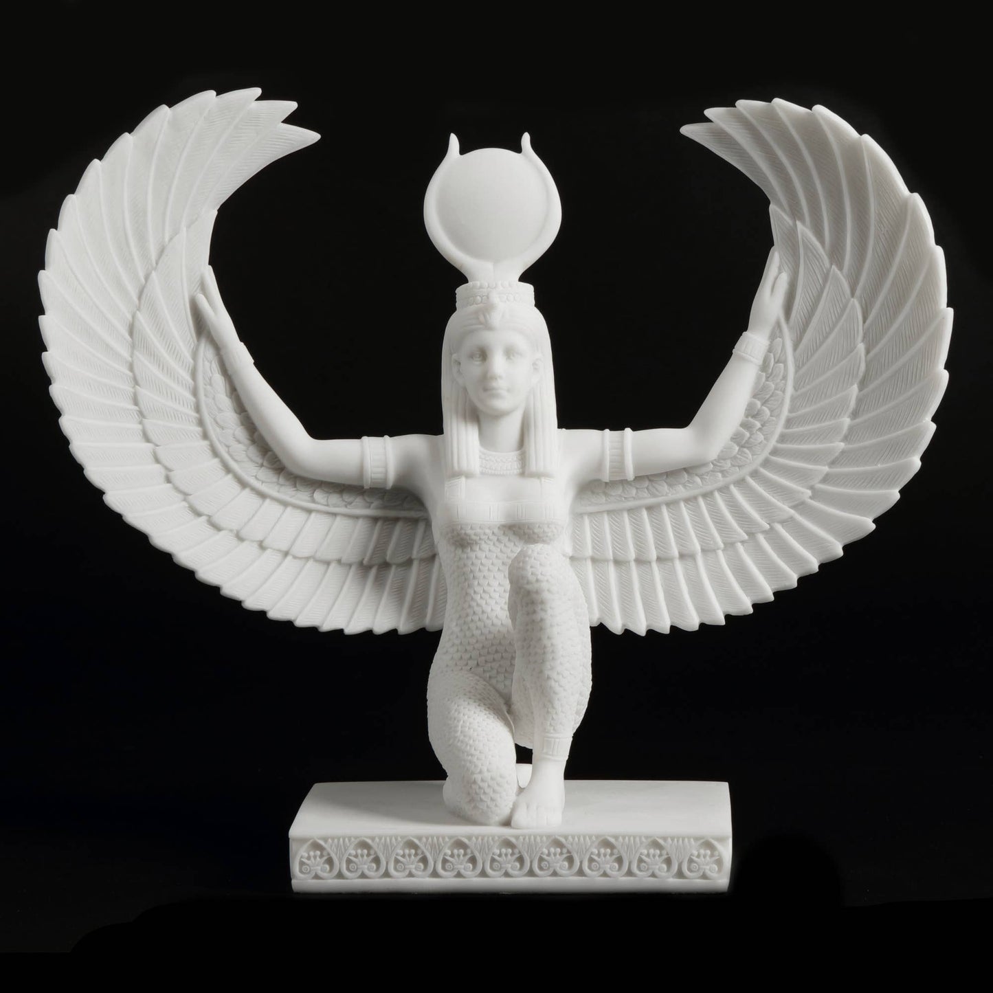 Egyptian Winged Isis (Marble Finish)