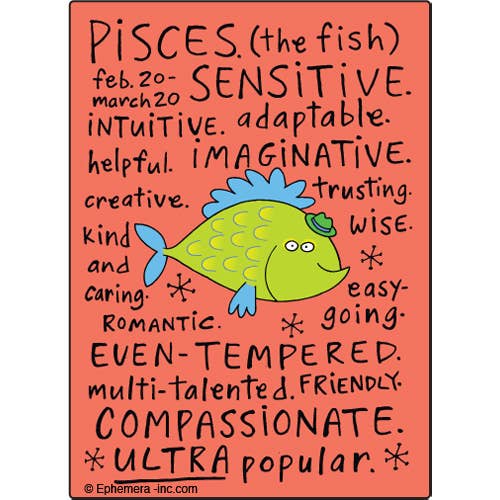 Magnet - Ephemera - Pisces Nice