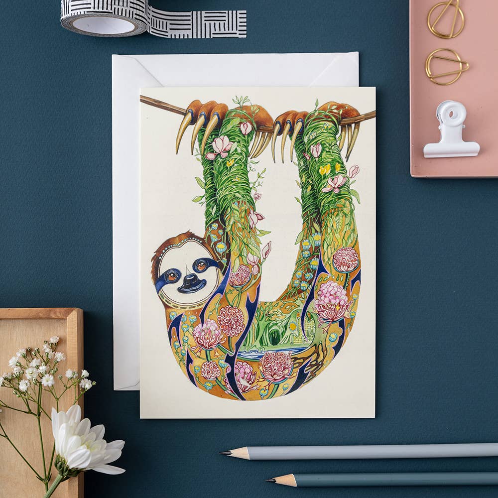 Greeting Card - DM Collection - Sloth