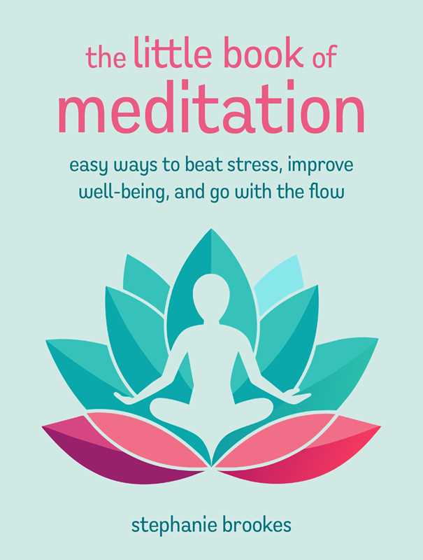 Little Book of Meditation by Stephanie Brookes HC