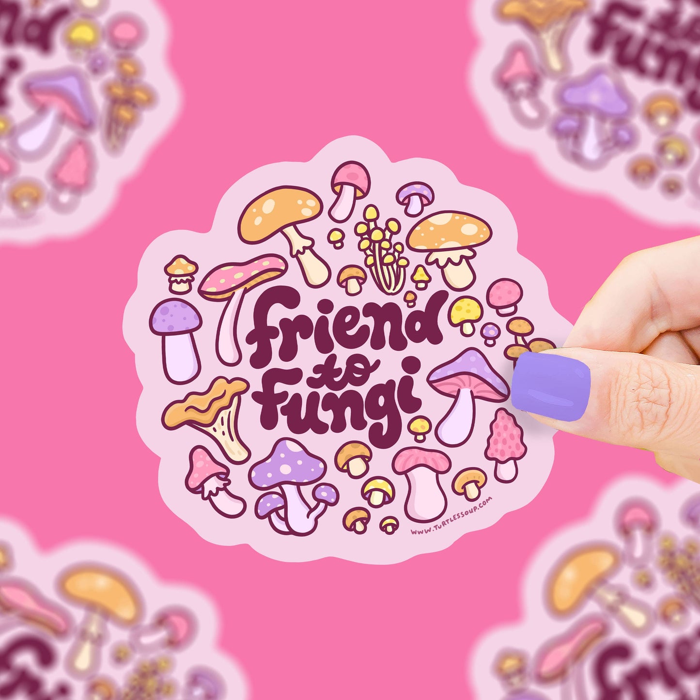 Stickers - TS - Friend to Fungi - Vinyl