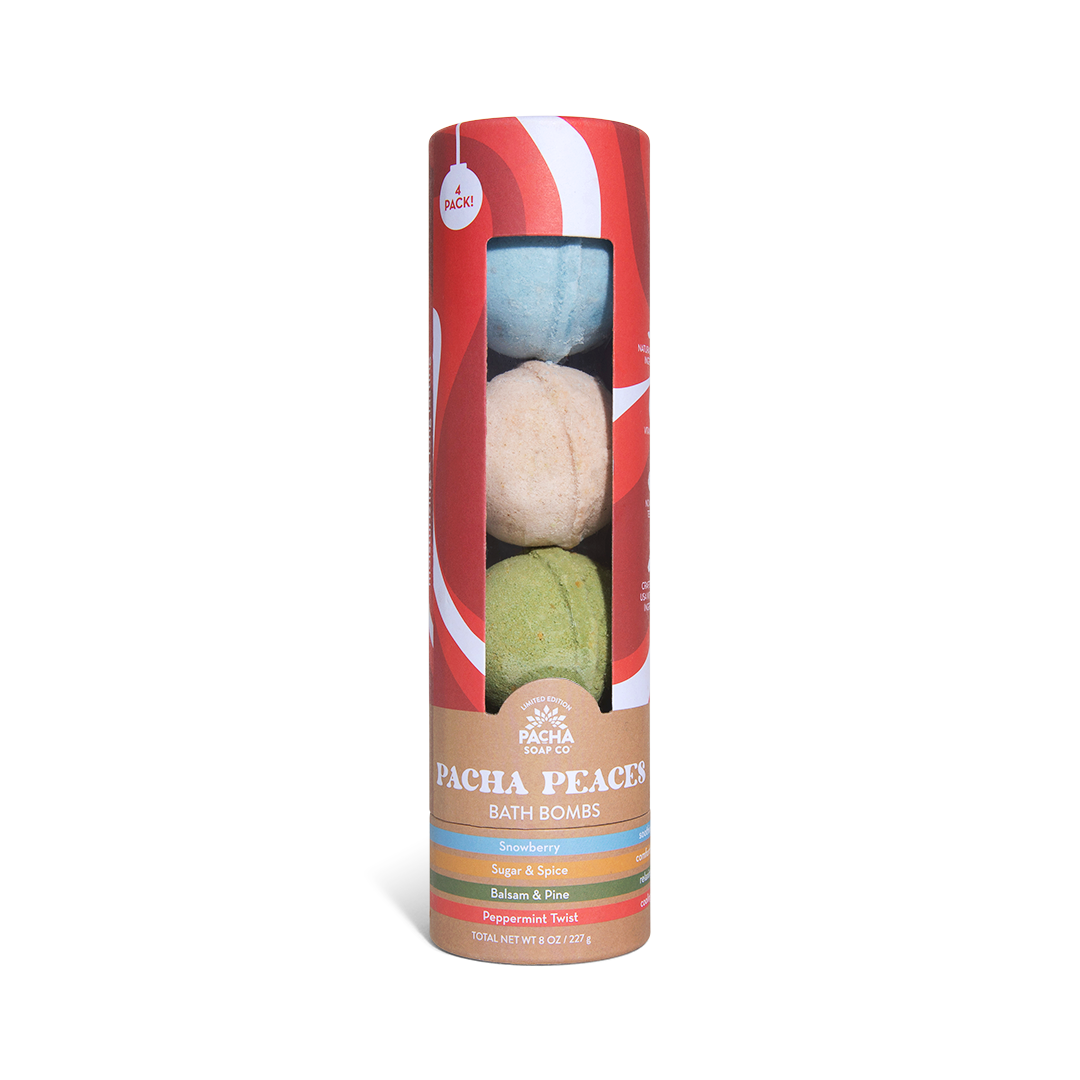 Pacha Peaces Holiday Collection Bath Bombs *C