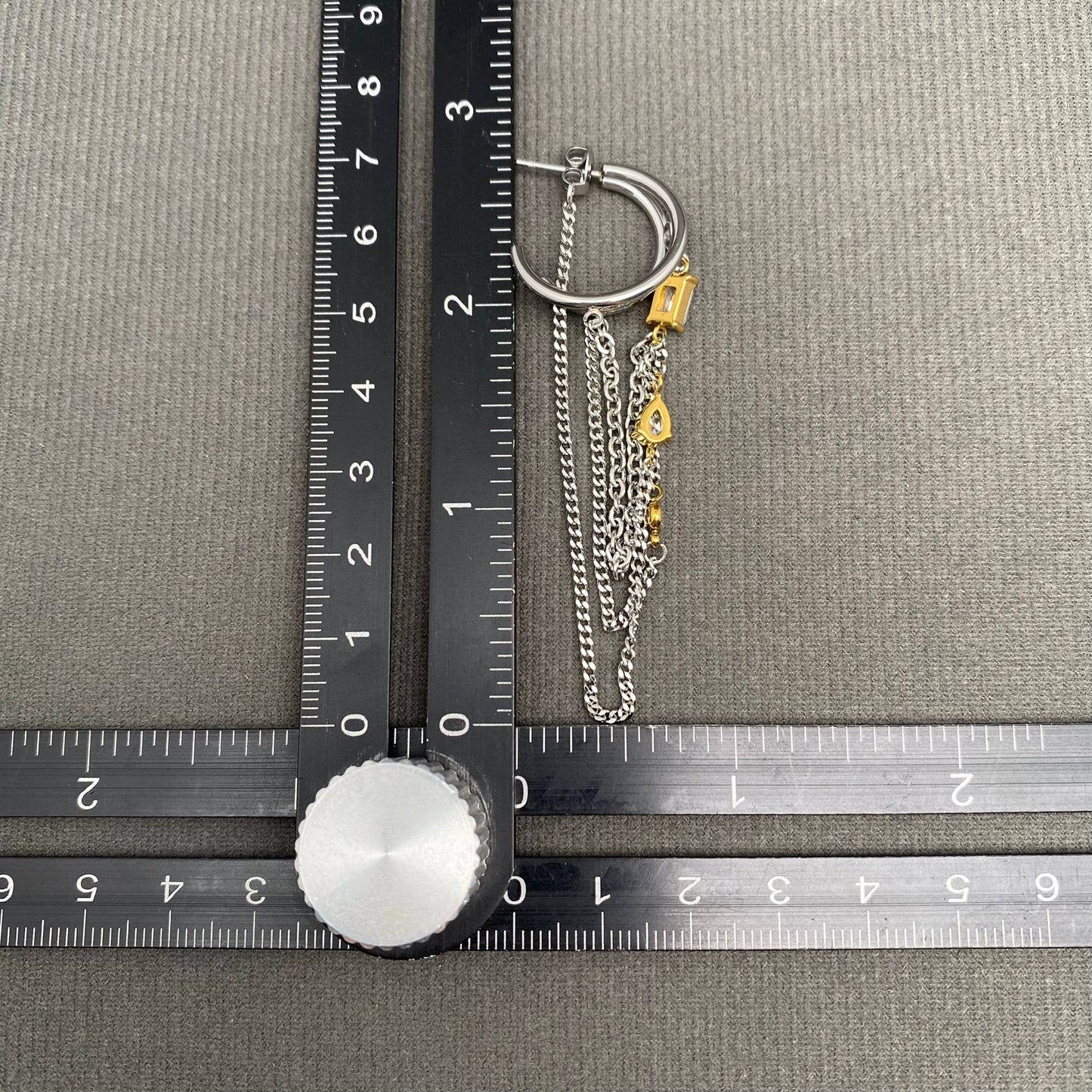 Earrings - Chain Fringe