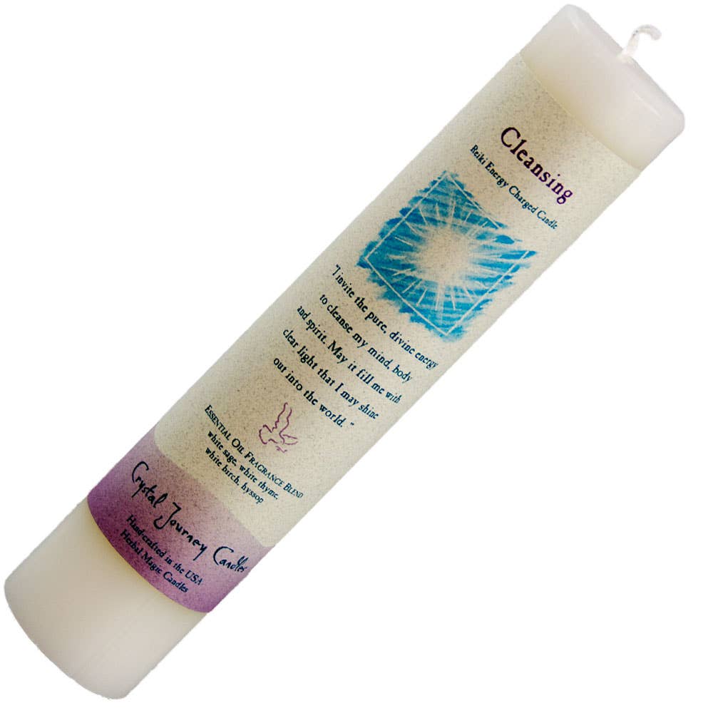 Reiki Herbal Pillar Candle Cleansing
