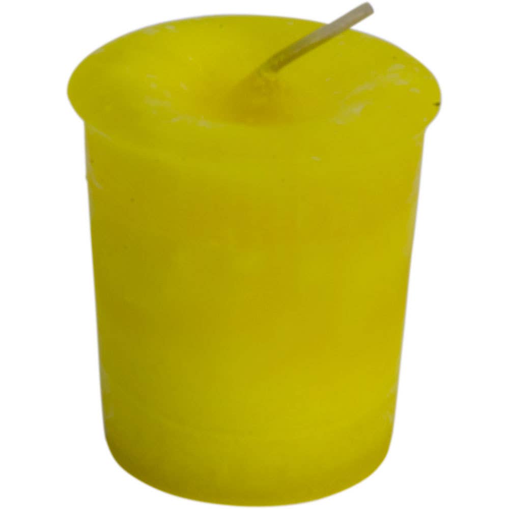 Votives - Crystal Journey - Yellow (Solar Plexus Chakra)