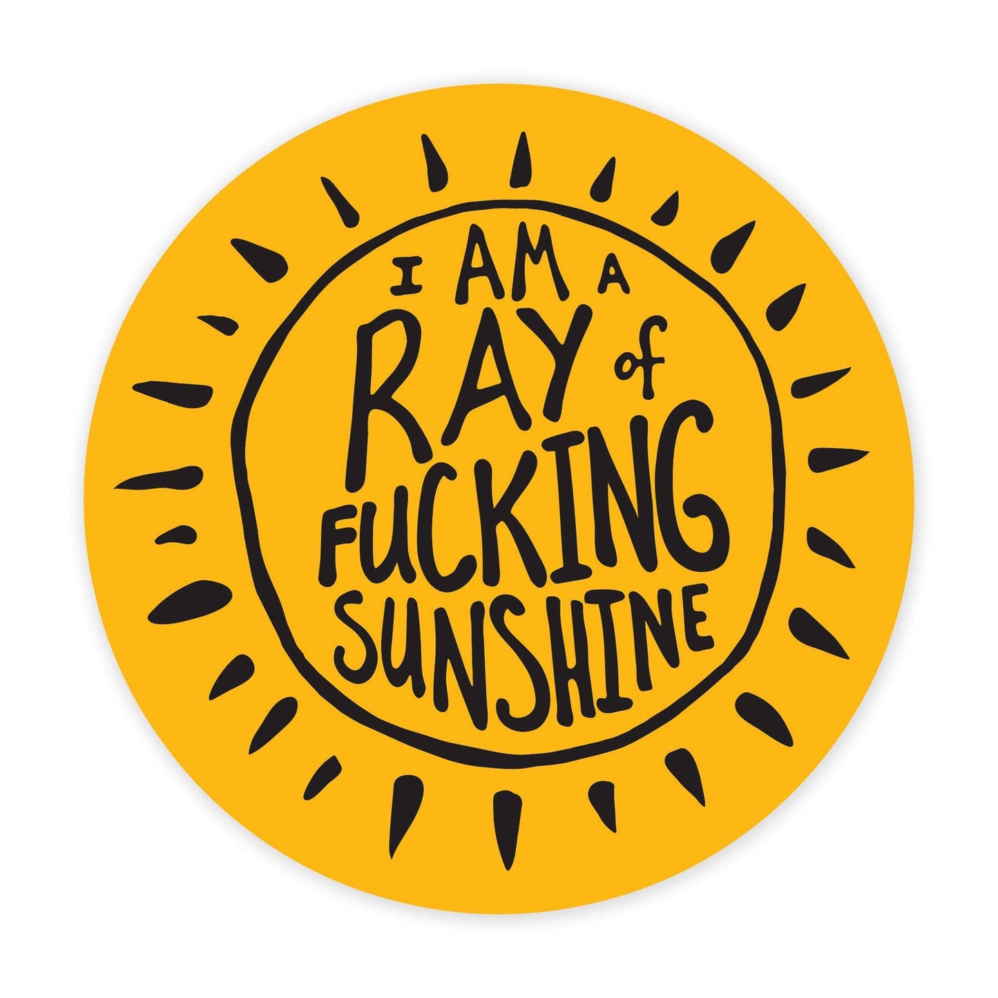 Ray of Sunshine - Mini Sticker