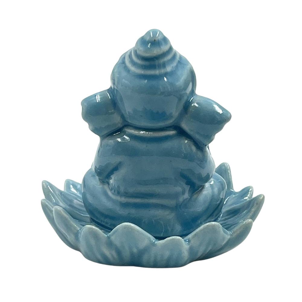 Ganesh Ceramic Incense Holder - Assorted