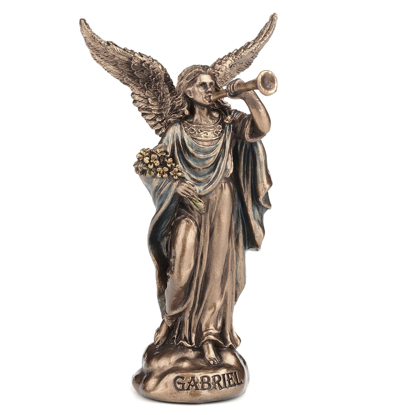 Archangel Saint Gabriel Blowing Trumpet Mini