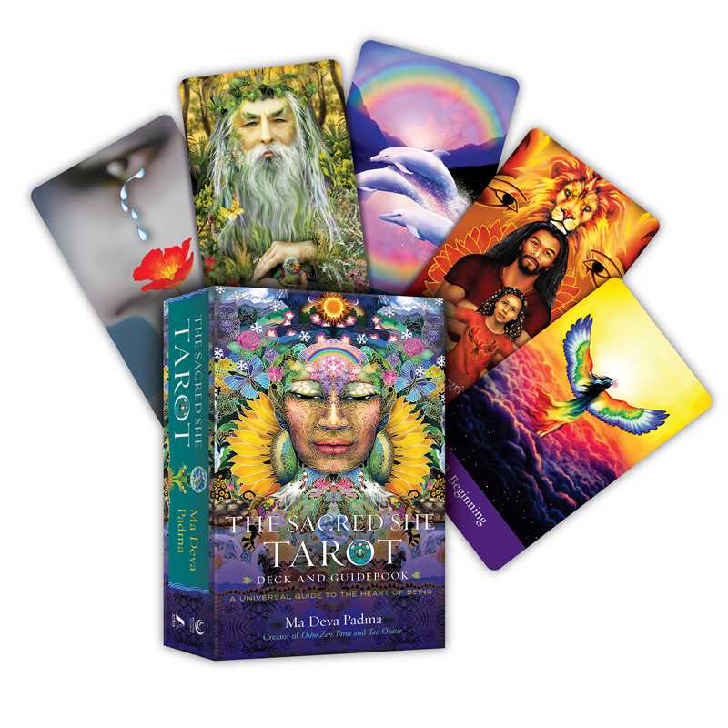 Sacred She Tarot Deck and Guidebook by Ma Deva Padma