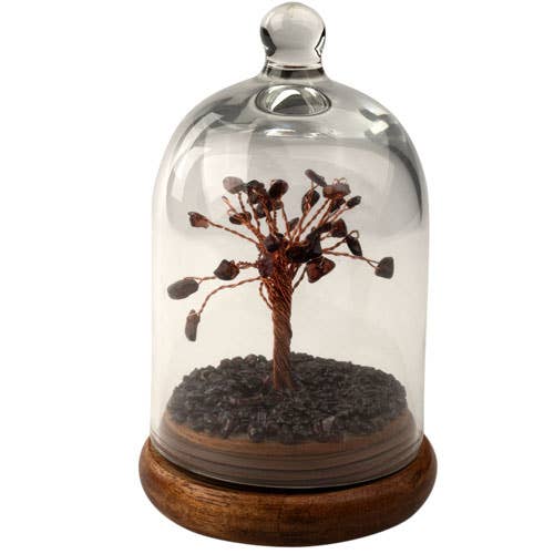 Peridot Wishing Tree in Dome (with Box)