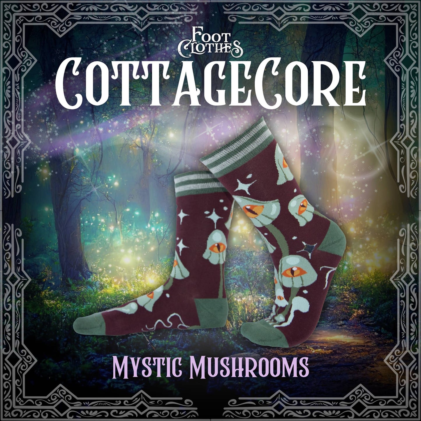 Socks - Foot Clothes - Mystic Mushrooms Crew