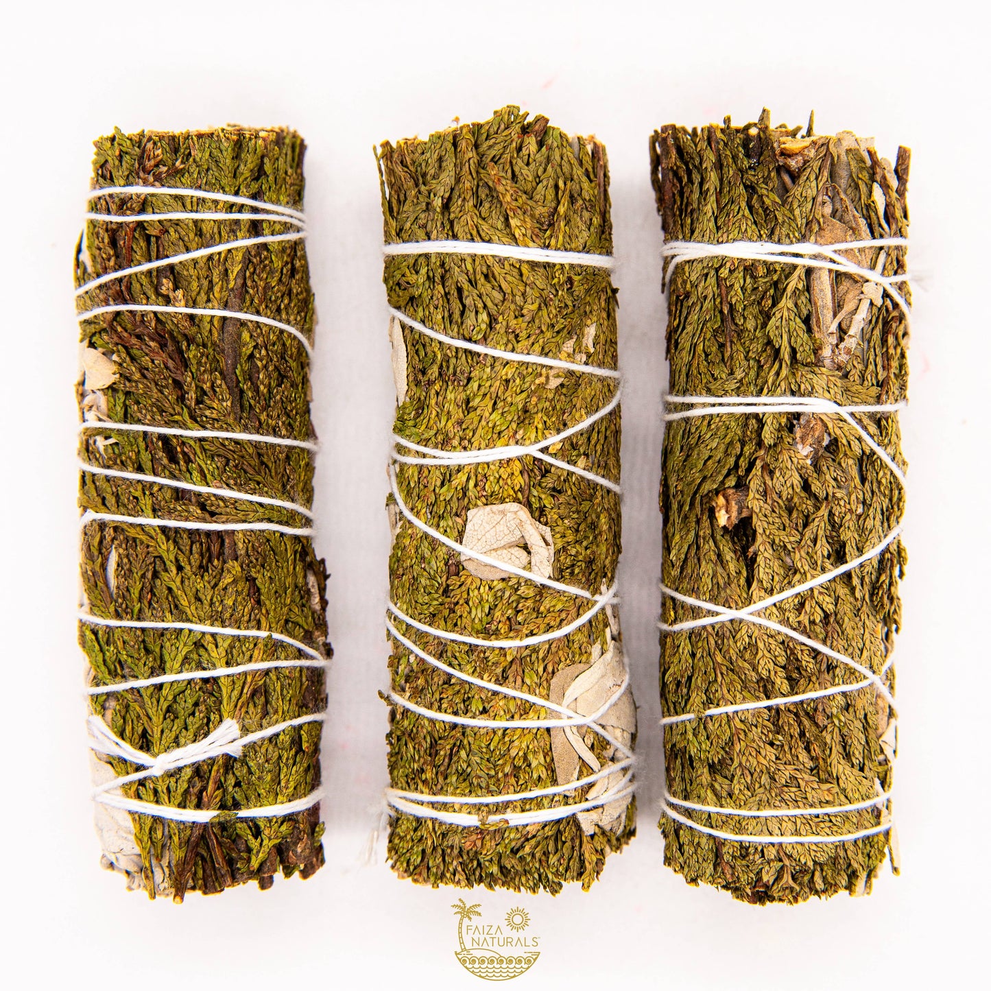 Smudge Bundle - Cedar and White Flower
