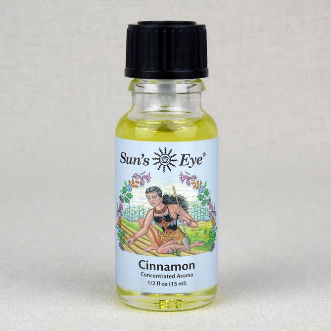 Cinnamon Oil: .5 fl oz - Sun's Eye