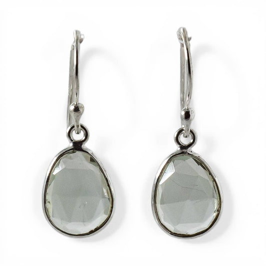 Earrings 28 - Aquamarine Sterling Silver