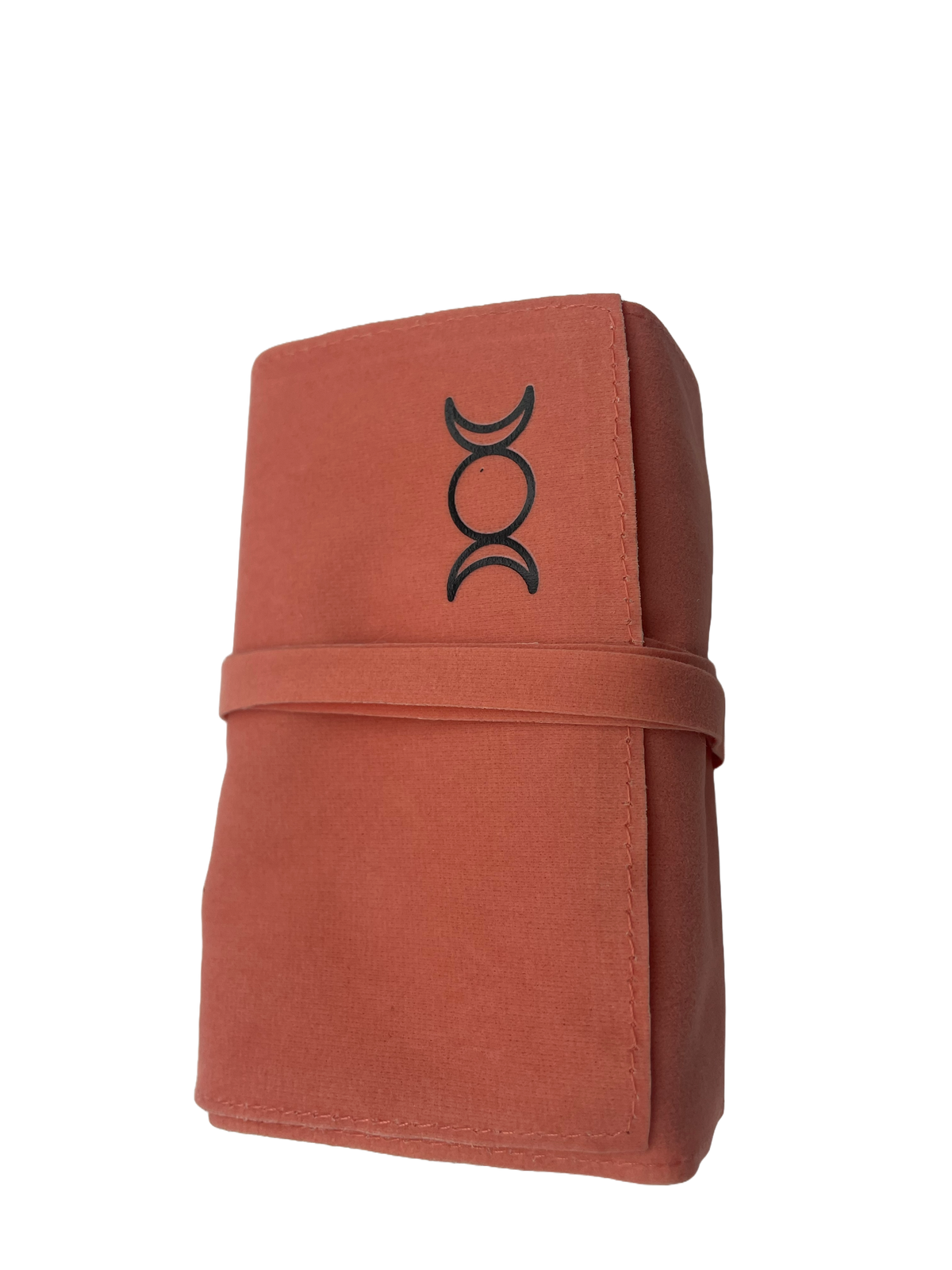 Triple Moon Velvet Tarot Bags: Brown