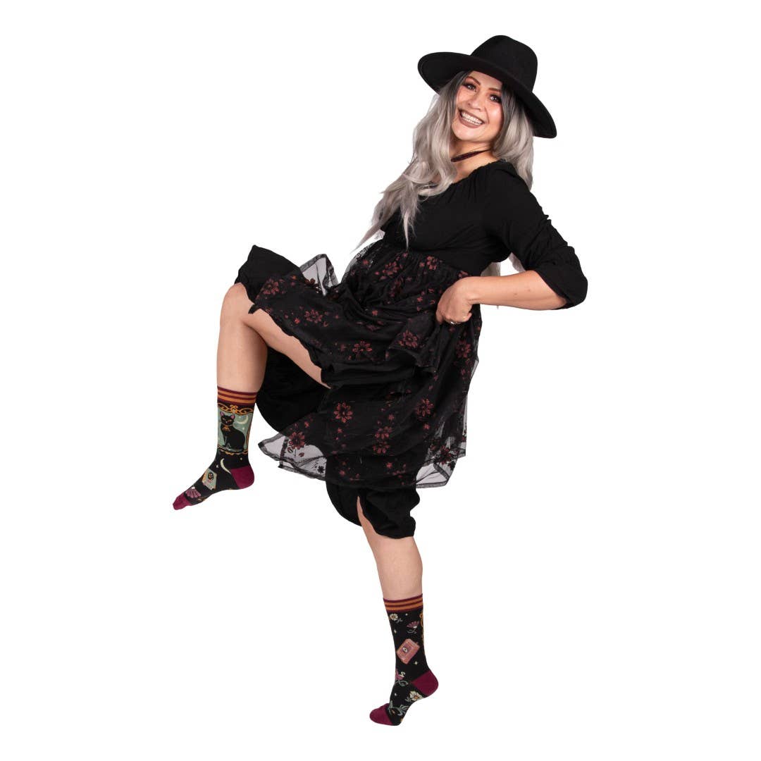 Foot Clothes - Duchess Shadowfloof's Mew World Order Crew Socks