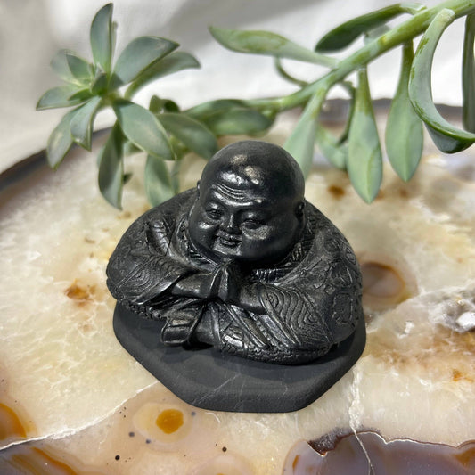 Shungite Chinese Buddha
