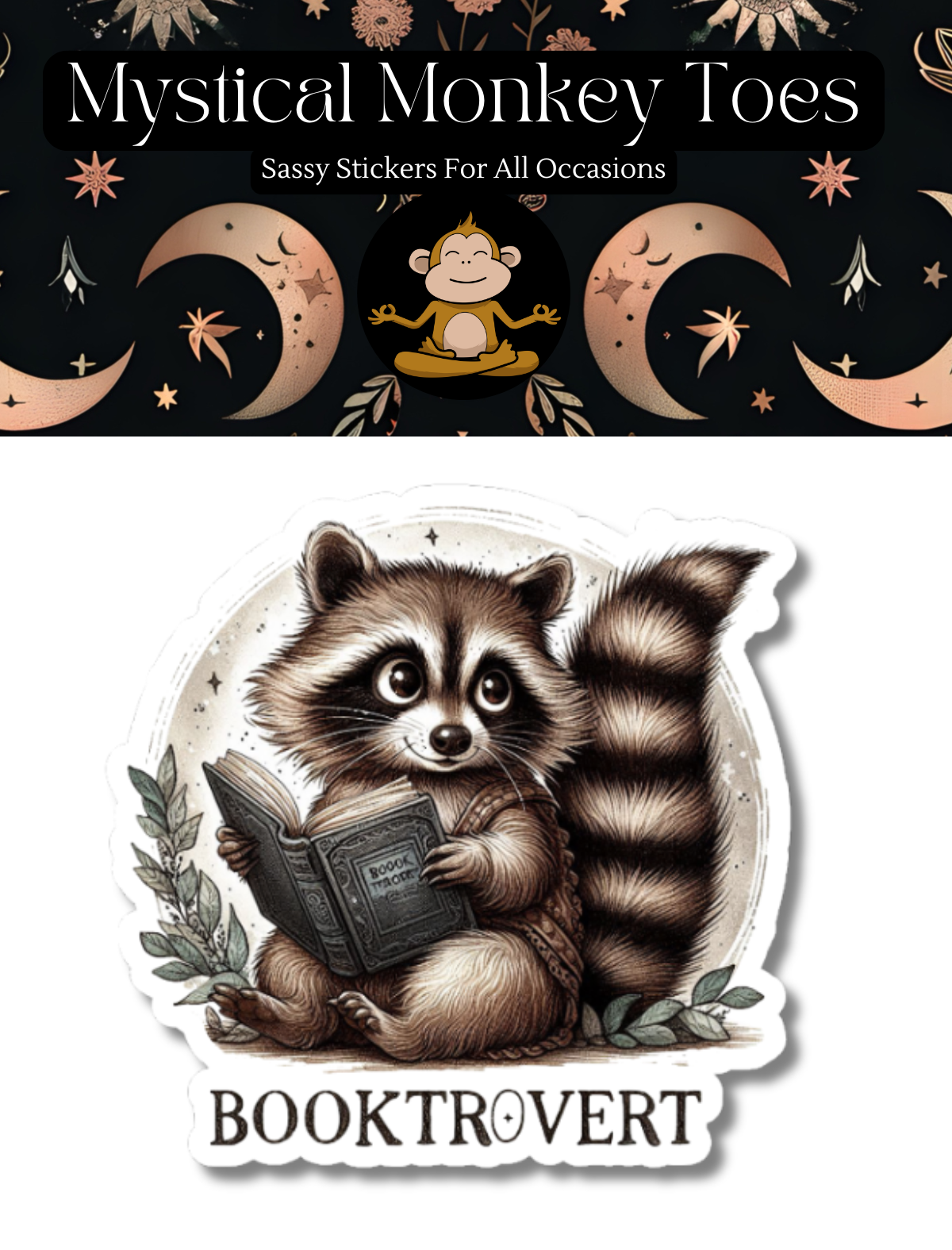 Sticker MMT - Booktrovert Vinyl