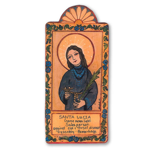 Pocket Saints - Santa Lucia - Eye Trouble, Writers, and Sales People