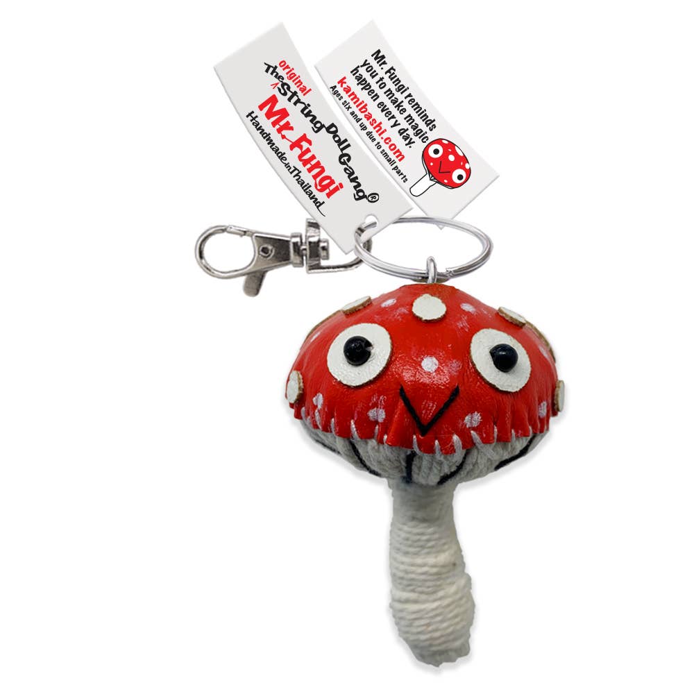 String Doll - Mr. Fungi Keychain