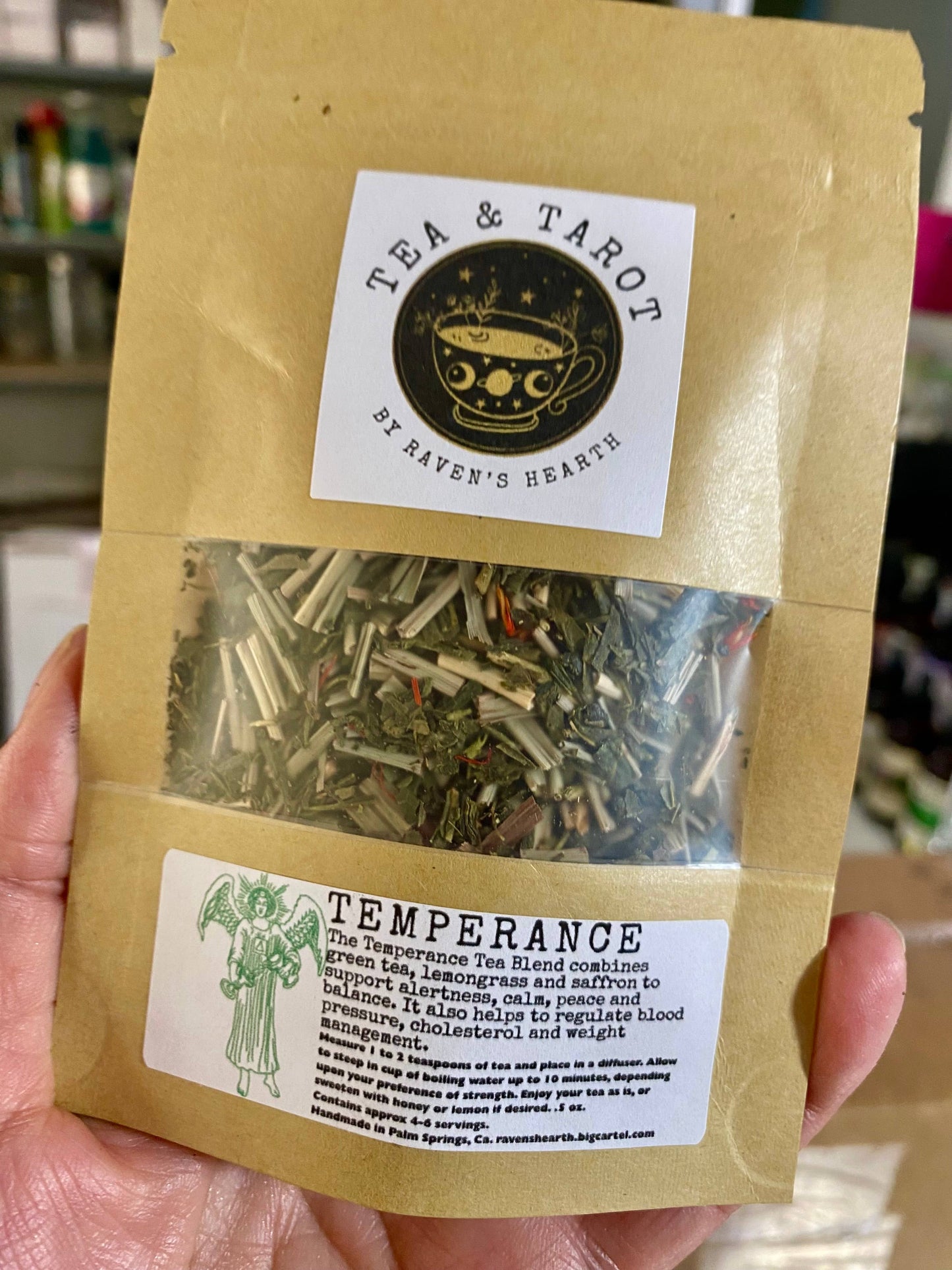 Tea & Tarot - Temperance Tea Blend | .5 oz | Calmness, peace & balance