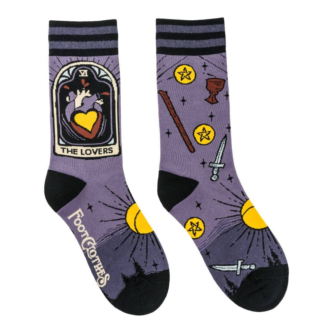 Socks - Foot Clothes - Lovers Tarot Nouveau Crew