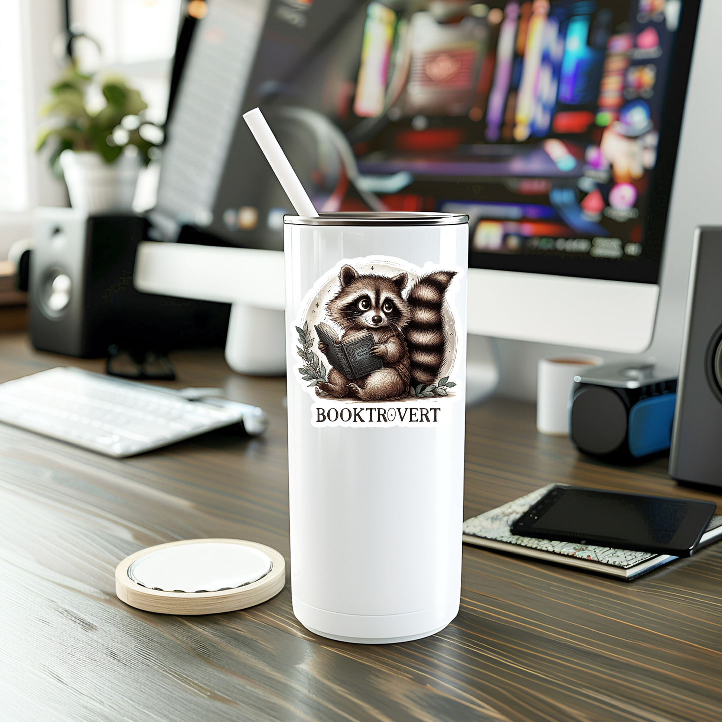 Sticker MMT - Booktrovert Vinyl