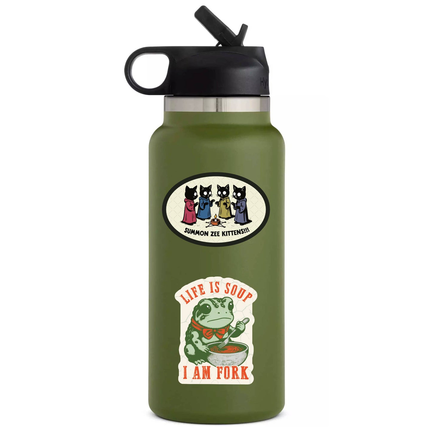 JM Stickers - Funny Frog Soup Life Sarcasm High Quality Vinyl Sticker
