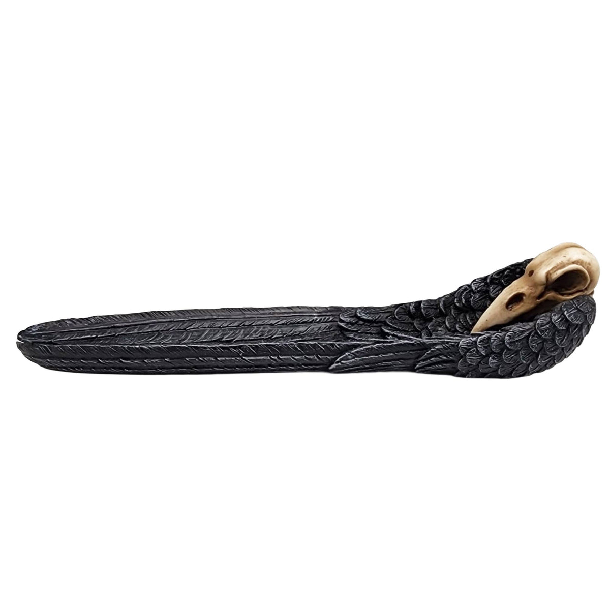 Raven Crow Skull Incense Burner