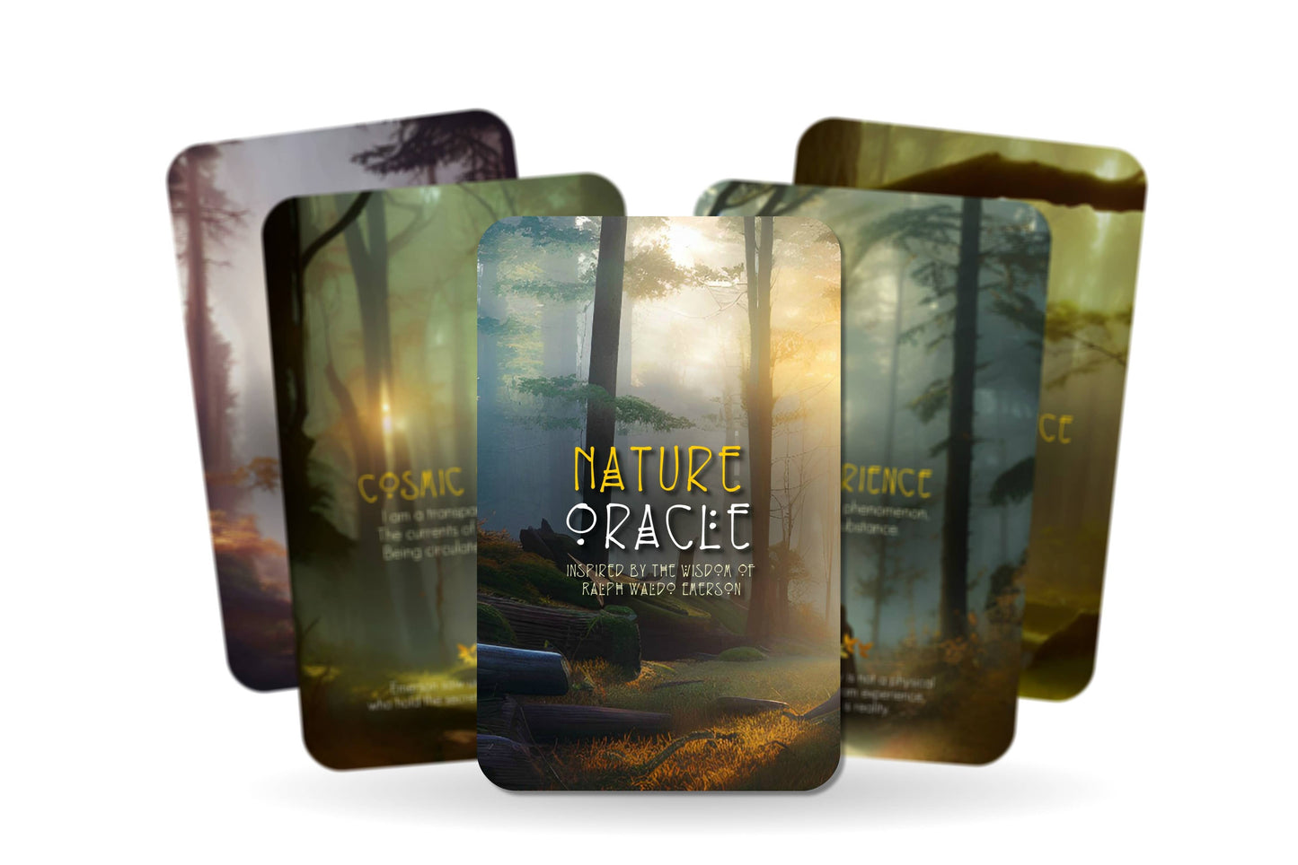 Nature Oracle - inspired by the wisdom of Ralph Waldo Emerso