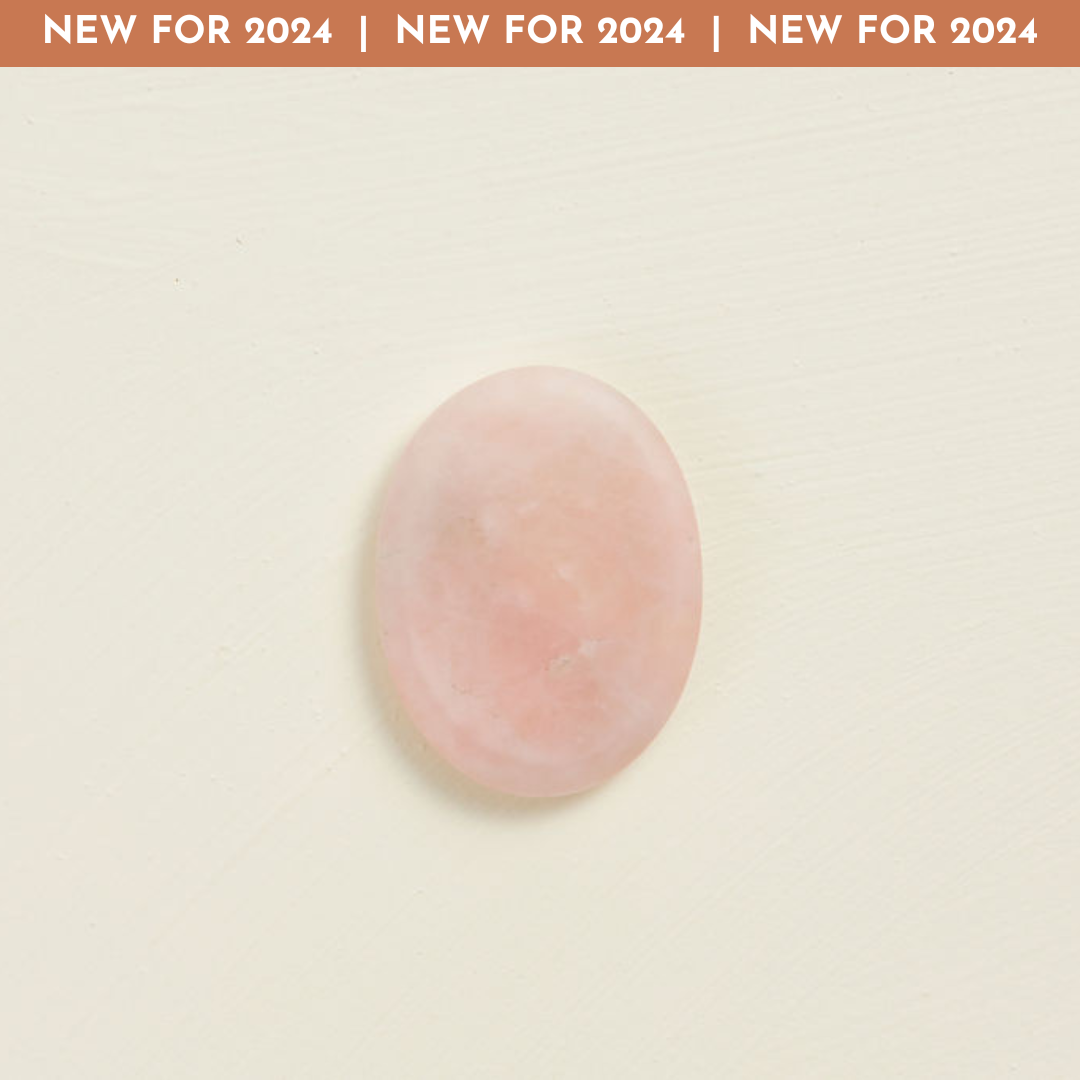 Rose Quartz Soothing Stone - Plastic Free