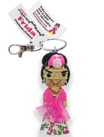 String Doll - Frida Keychain