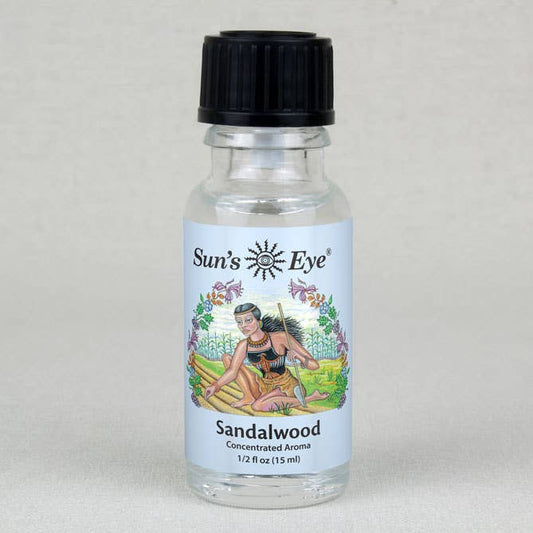 Sun's Eye - Sandalwood Oil: .5 fl oz
