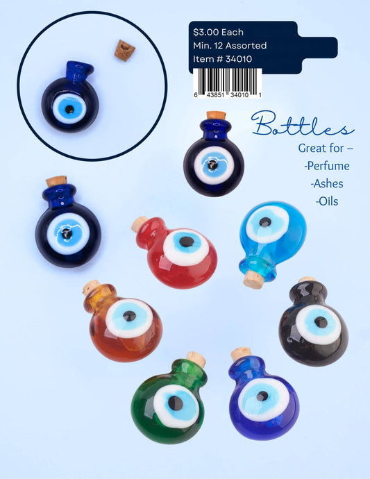Protective Eye Bottles / Assorted colors