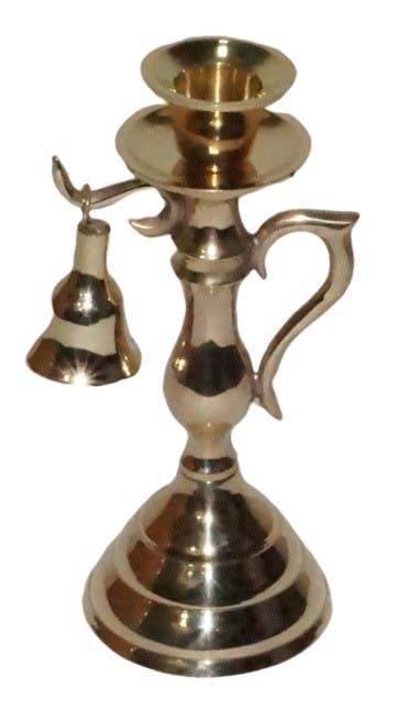 Brass Candlestick W/ Snuffer