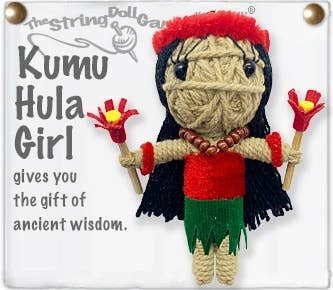 String Doll - Kumu Hula Girl Keychain