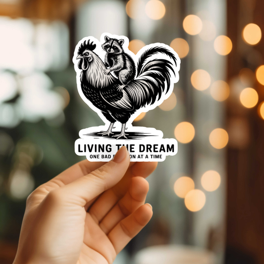 MMT - Living the Dream Vinyl Sticker