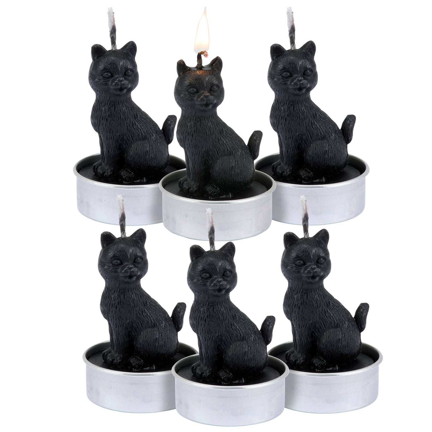 Cats Tealight Candle Set