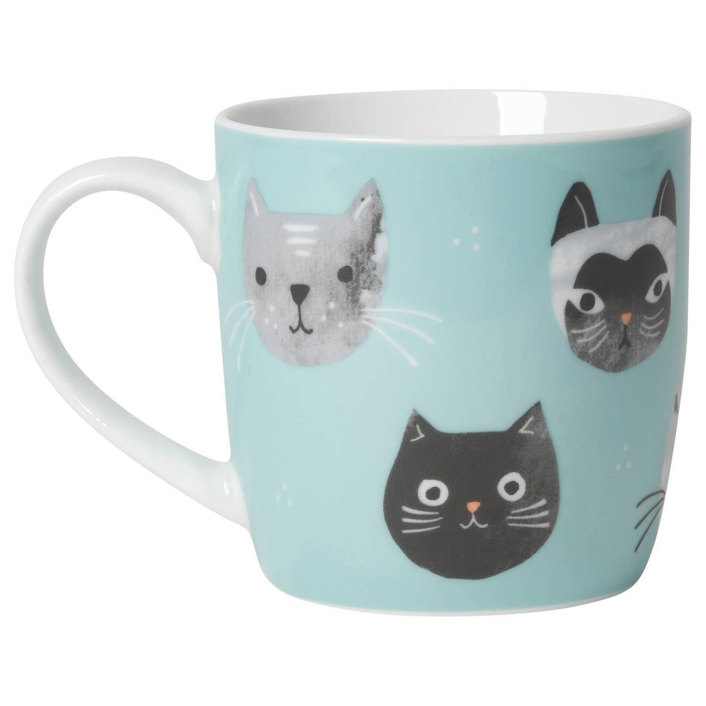 Cats Meow Mug: Blue