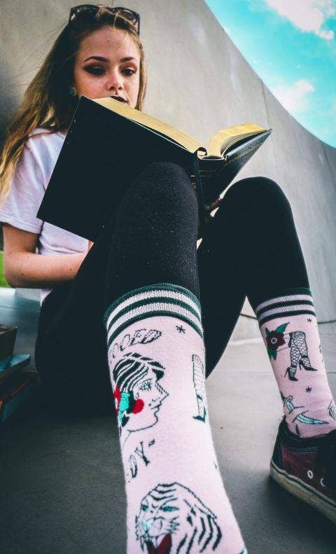 Socks - Foot Clothes - Tattooed Lady