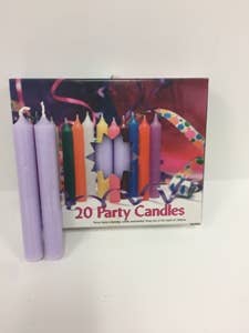 C1123lv Lavender Chime Candles-Box of 20 Candles