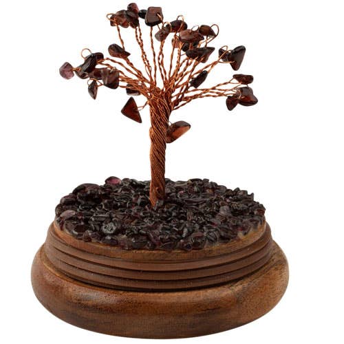 Peridot Wishing Tree in Dome (with Box)