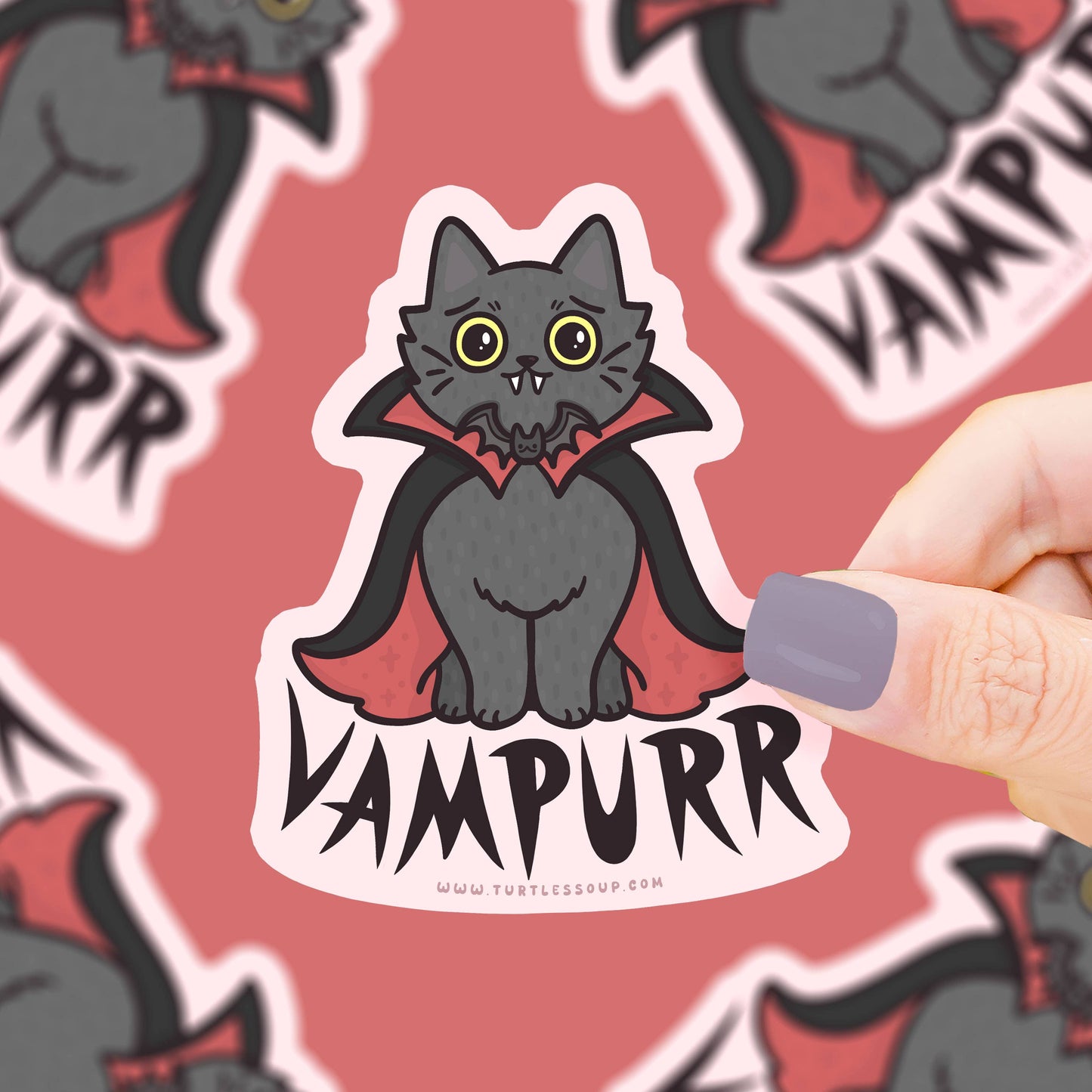 Stickers - TS - Vampurr Kitty