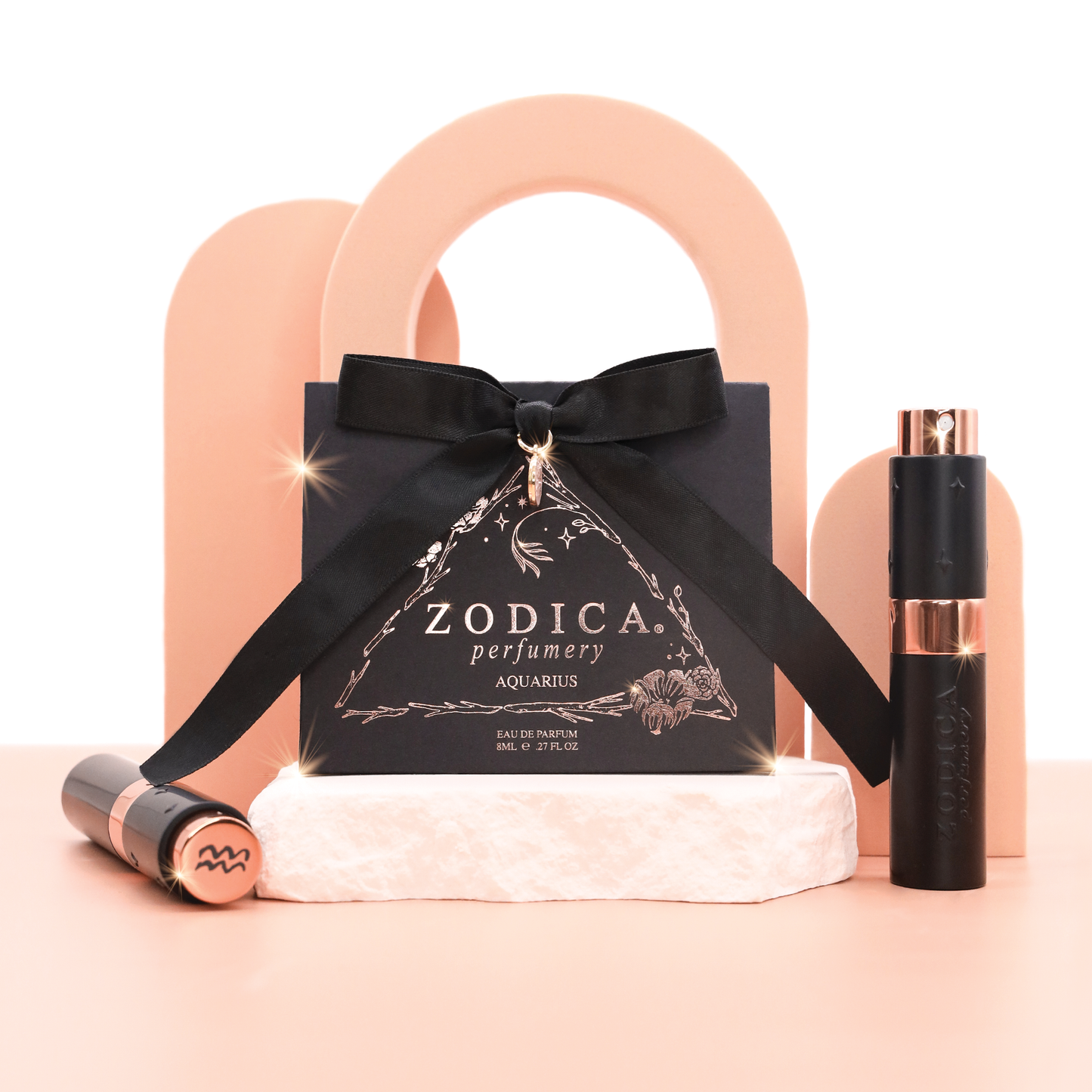 Zodica Perfume - Virgo - Twist & Spritz Travel Spray Gift Set 8ml