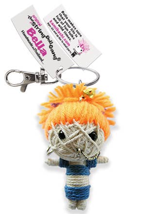String Doll - Vintage Bella Keychain