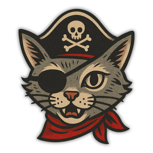 SF - Pirate Cat Sticker