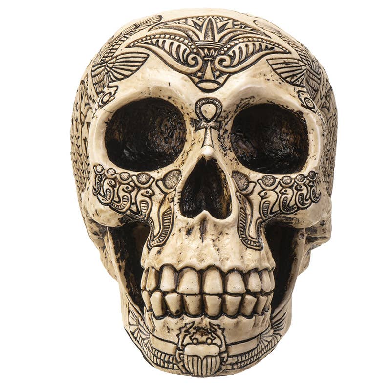 Egyptian Heiroglphic Skull Head