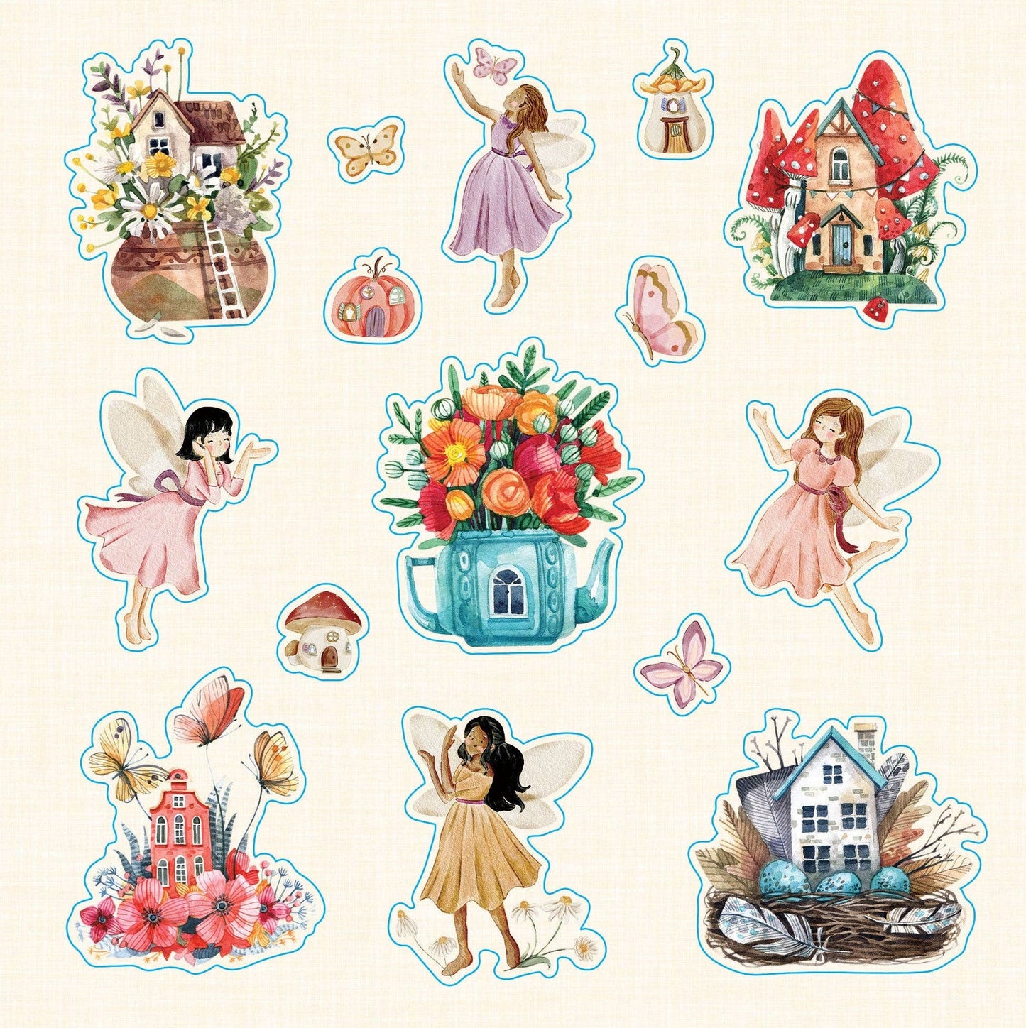 Sticker Book - Faerie Kingdom