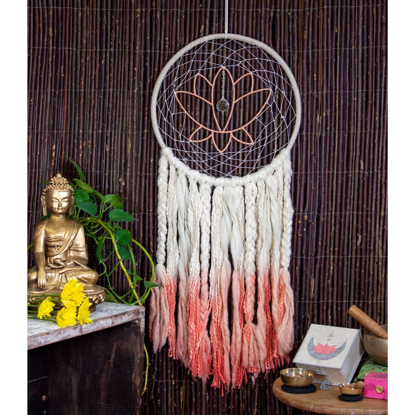 SALE! Was $28.00 - Lotus Wall Decor